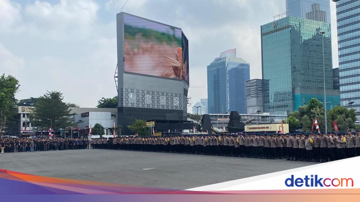 Pengamanan Ketat untuk 31 Aksi Demonstrasi di Jakarta Hari Ini