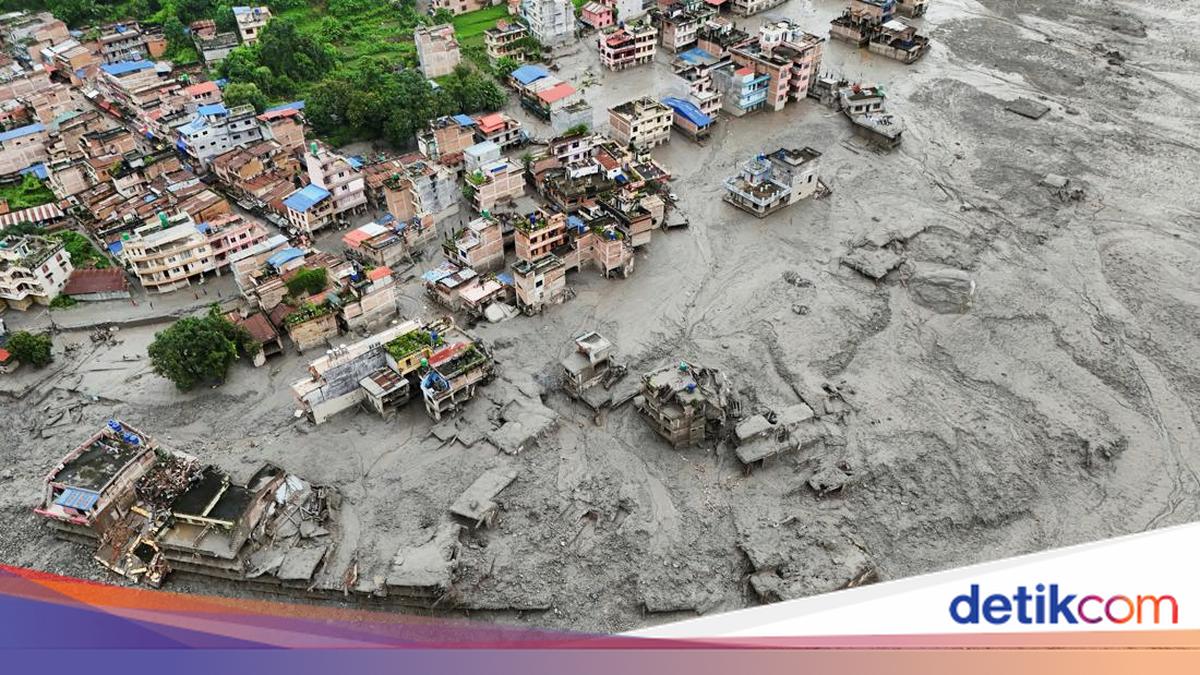 Banjir Bandang di Nepal dan Tibet: 1.400 Orang Hilang