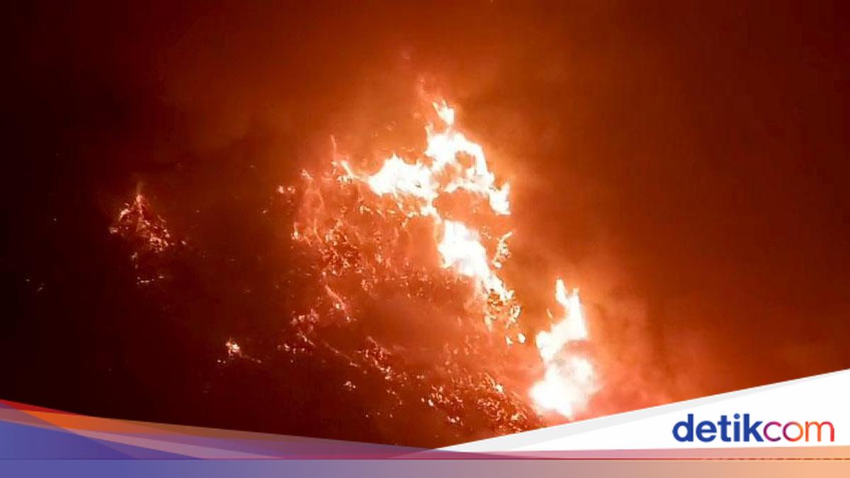 Kebakaran Gunung Bromo Meluas, Akses Wisata Ditutup Total