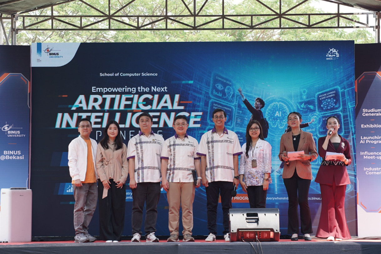 BINUS University Luncurkan Program Kecerdasan Buatan untuk Mencetak Inovator Masa Depan