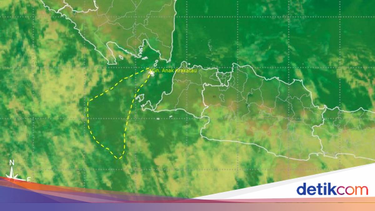 BMKG Memperkirakan Sebaran Abu Vulkanik Anak Krakatau Menjauh dari Indonesia