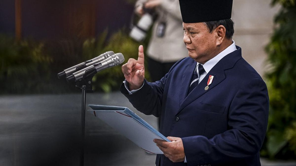 Canda Prabowo kepada Menteri Trenggono: Tidak Boleh Pingsan Lagi
