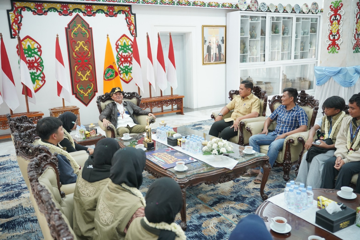 Gubernur Kalimantan Tengah Jamin Pendidikan Siswa Juara Nasional LCC 4 Pilar MPR RI Hingga Perguruan Tinggi