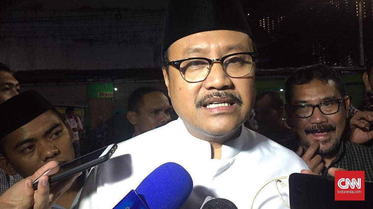 Gus Ipul Sebut Menag Nasaruddin Umar Berpotensi Jadi Calon Ketua Umum PBNU
