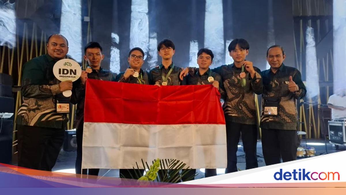 Siswa Indonesia Raih Lima Medali di Olimpiade Fisika Dunia 2026