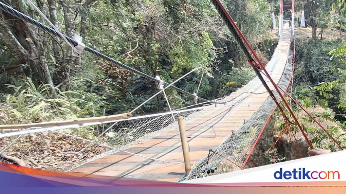 Jembatan Baru Ambruk Setelah Peresmian, Dandim Pangandaran Minta Maaf