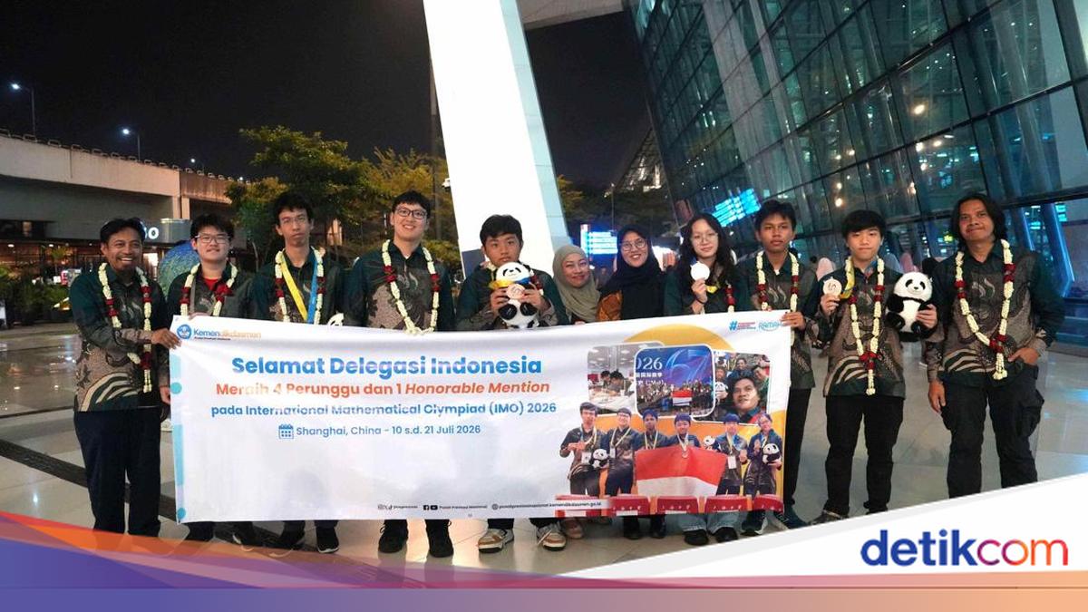 Siswa Indonesia Raih Empat Medali Perunggu di Olimpiade Matematika Internasional 2026