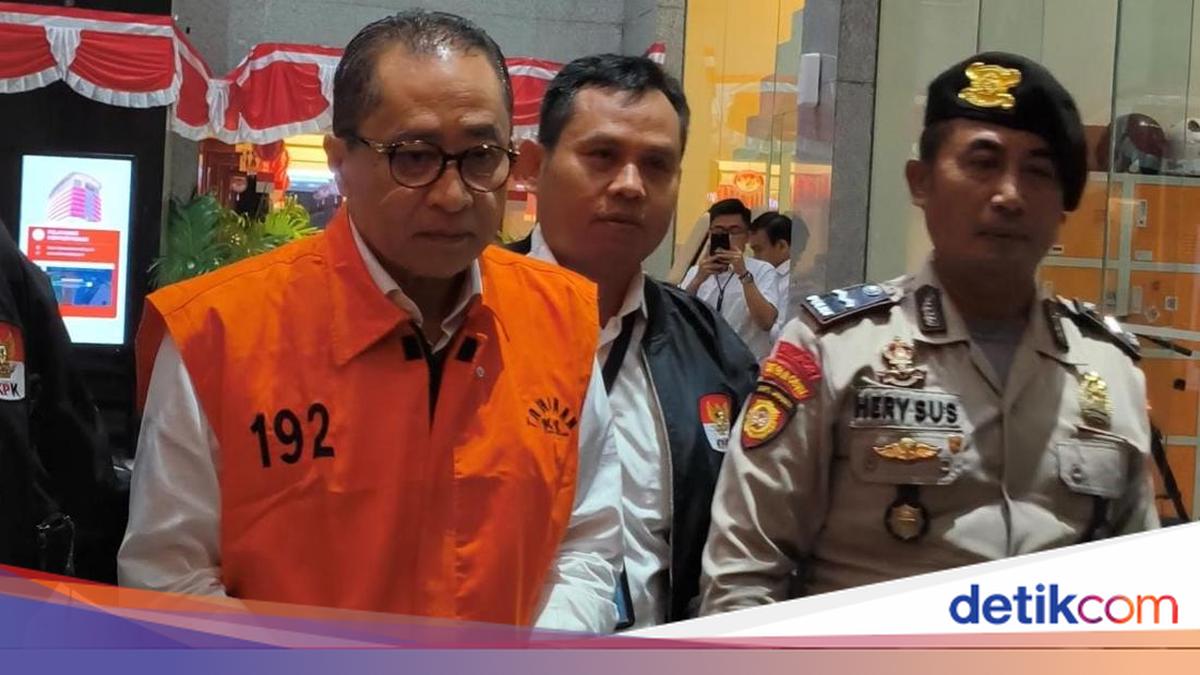 KPK menahan mantan Kepala Kantor Wilayah (Kakanwil) Direktorat Jenderal Pajak (DJP) Jakarta Khusus, Muhammad Haniv (HNV), dalam kasus dugaan gratifikasi. (Kurniawan/detikcom)