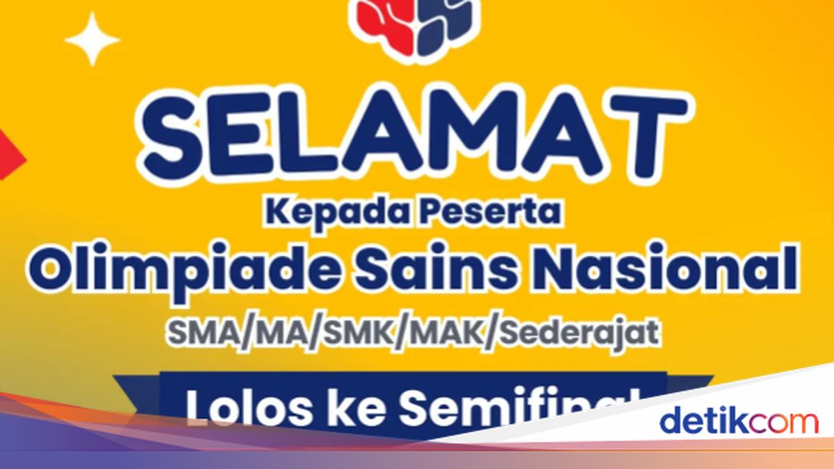 Pengumuman Peserta Semifinal OSN 2026 untuk Jenjang SMA