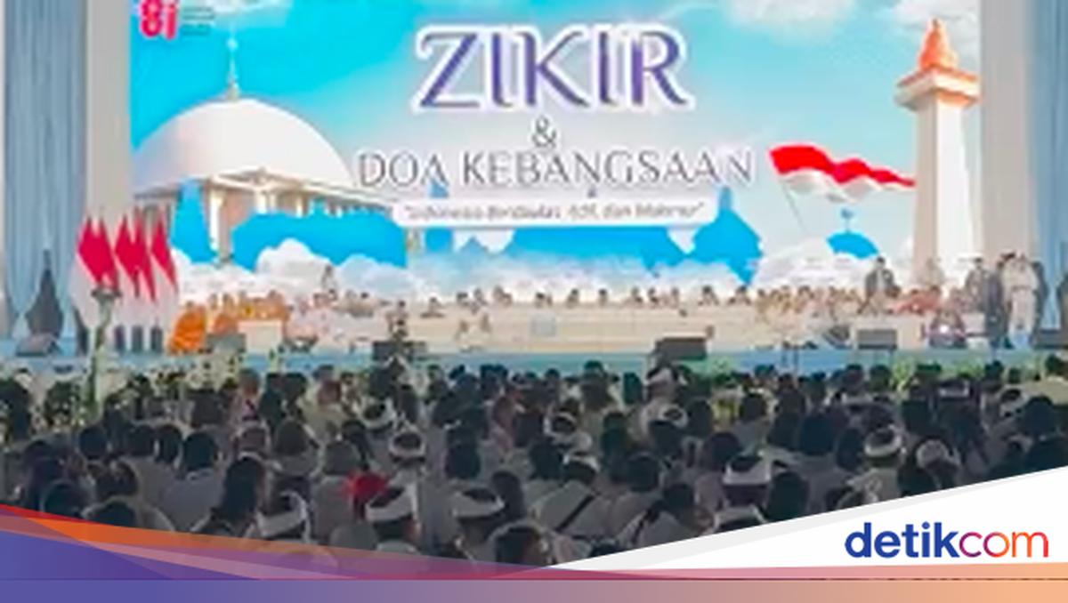 ---
Prabowo Absen di Acara Zikir dan Doa Kebangsaan di Monas, Ini Alasannya

---