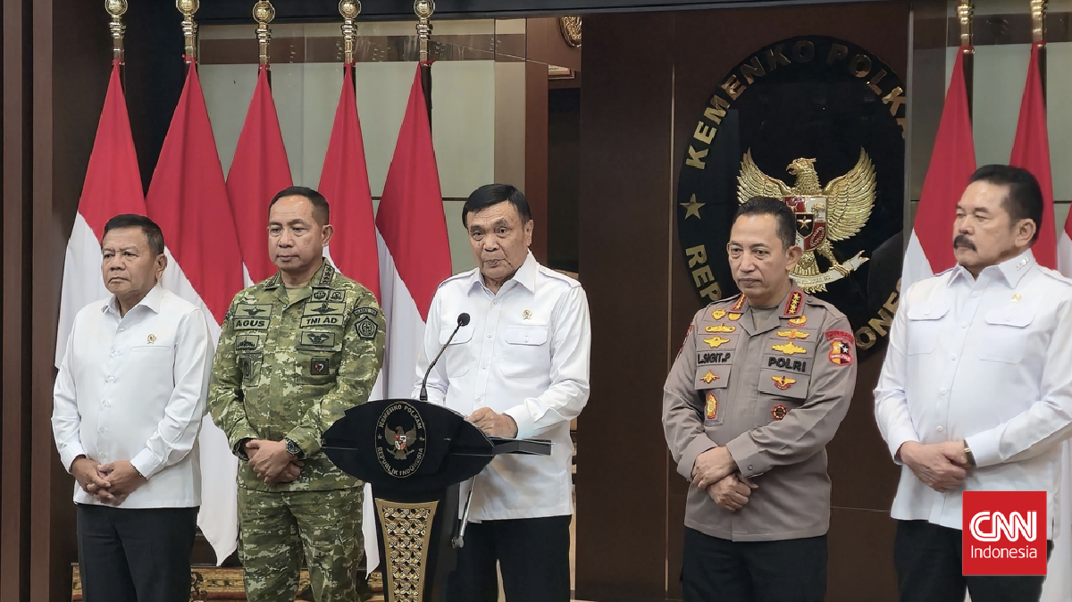 Menko Polkam Pastikan Keamanan Dalam Negeri Terkendali