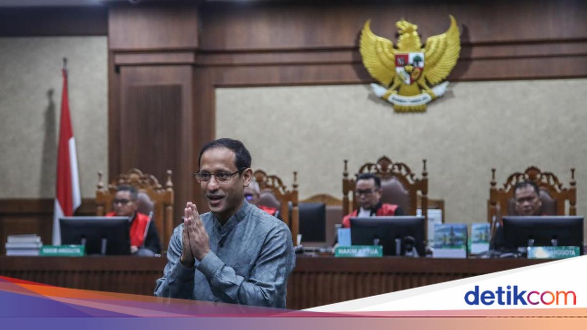 Nadiem Makarim Dijatuhi Hukuman Penjara Selama 10 Tahun