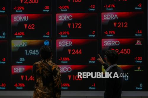 IHSG Memulai Hari dengan Penurunan di Tengah Aksi Demonstrasi