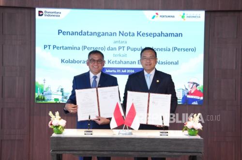 Kerja Sama Strategis Pertamina dan Pupuk Indonesia untuk Ketahanan Energi dan Pangan