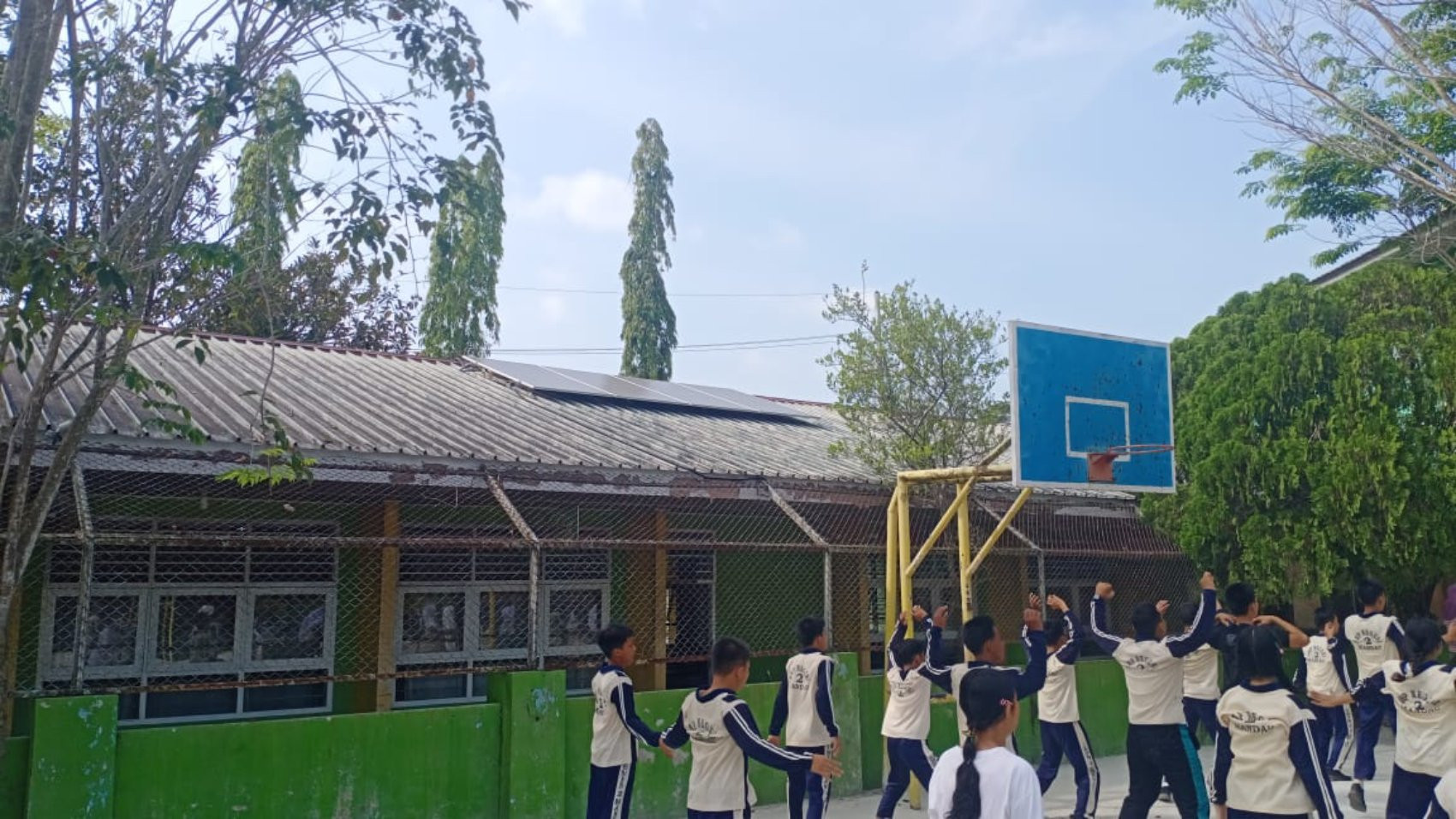 Pertamina NRE Luncurkan Energi Terbarukan untuk Dukung Pendidikan di SMPN 2 Mandau