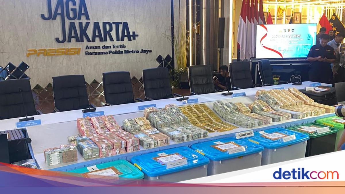 Polisi Ungkap Barang Bukti Emas dan Uang dalam Kasus Korupsi
