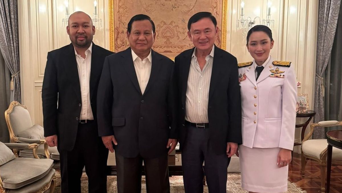 Prabowo Terima Kunjungan Thaksin Shinawatra dan Putrinya