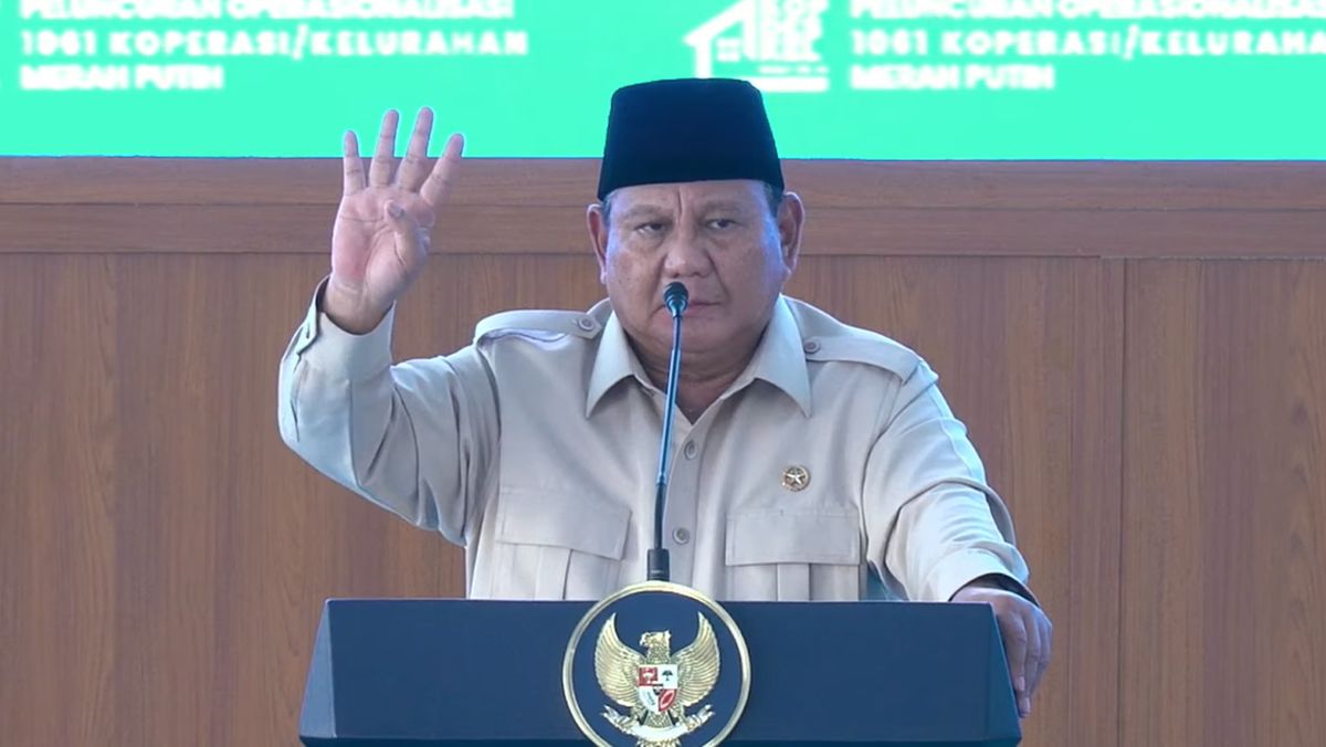 Prabowo Tegaskan Indonesia Adalah Bangsa yang Kuat saat Resmikan Koperasi