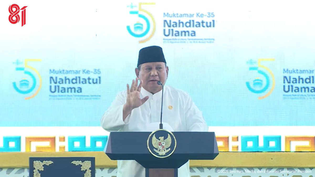Prabowo Menanggapi Harapan Pembukaan Muktamar NU 2031: Mengikuti Kehendak Yang Maha Besar