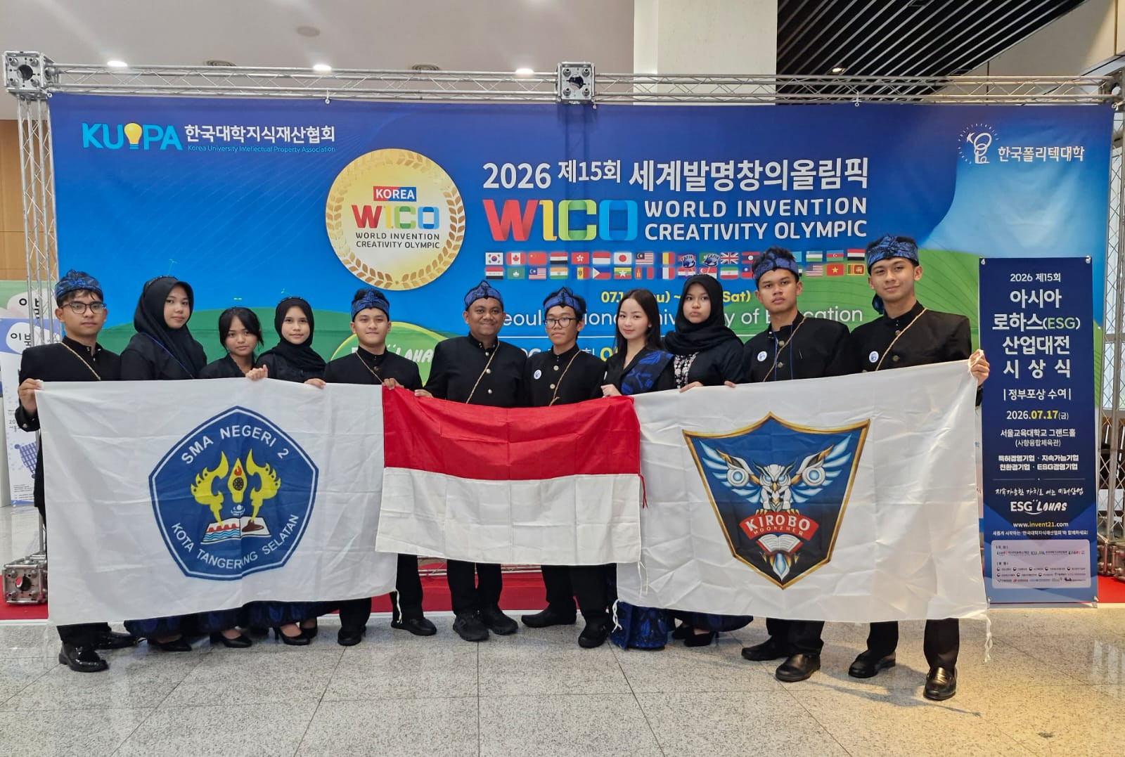 KIRobo Moonzher SMA Negeri 2 Tangsel Raih Prestasi Gemilang di WICO 2026