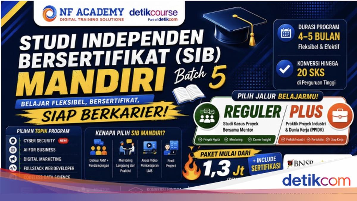 ---
Kelas Keamanan Siber SIB Mandiri Batch 5 Dibuka, Segera Daftar!

---
