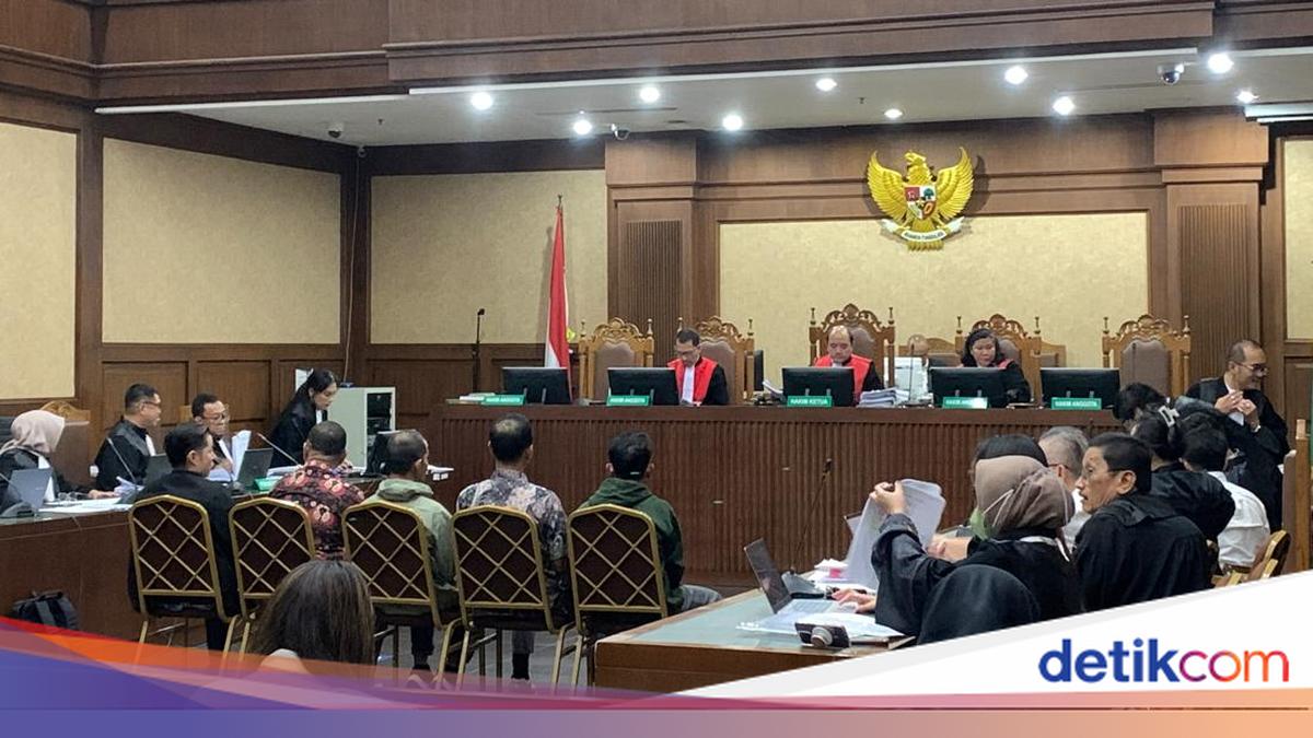 Sidang kasus korupsi LPEI di PN Tipikor Jakpus (Mulia/detikcom)