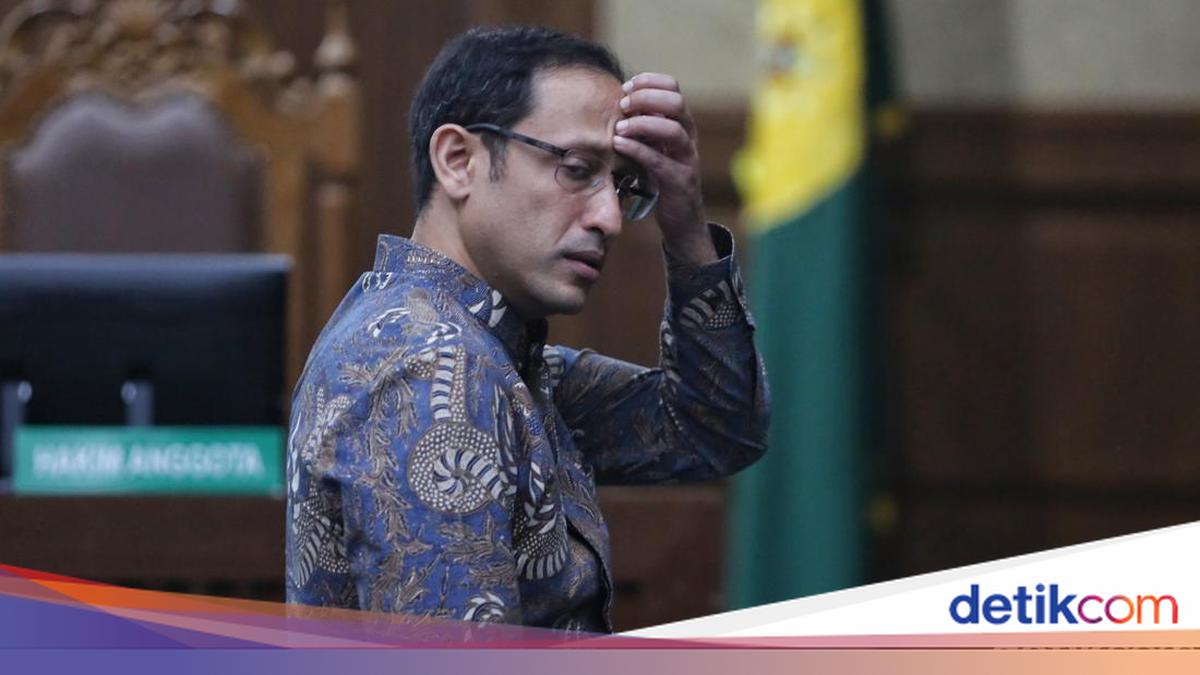 Mantan Mendikbudristek Nadiem Makarim Dijatuhi Hukuman 10 Tahun Penjara